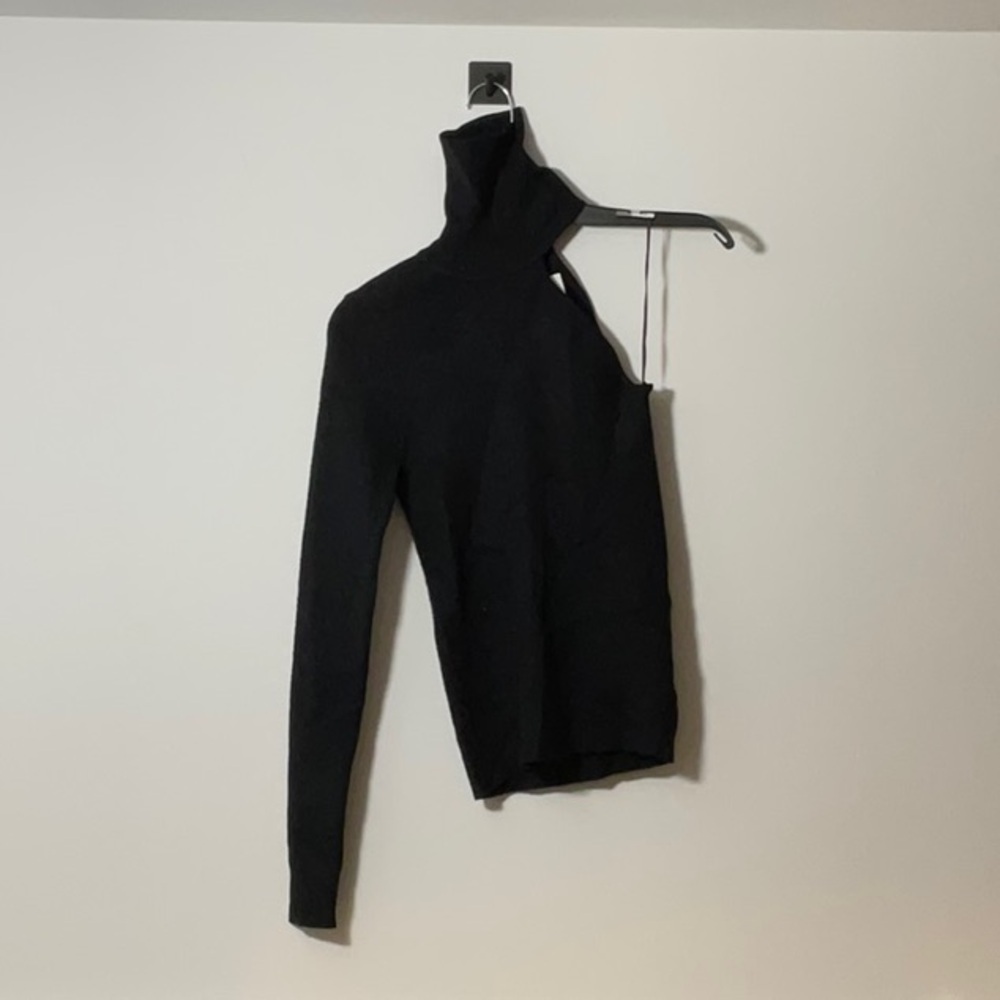 Bardot Black Off-the-Shoulder Sweater